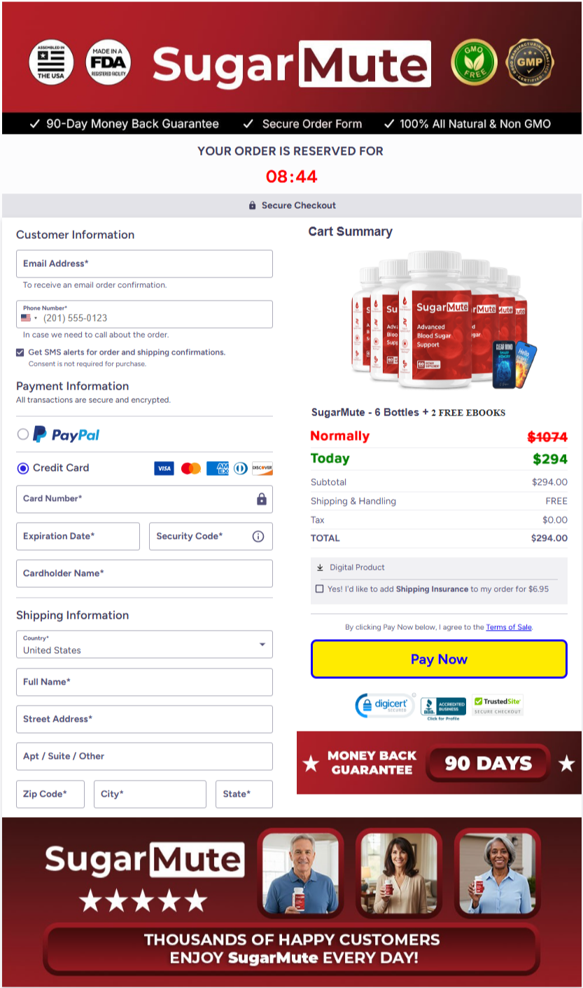SugarMute official website buy online price